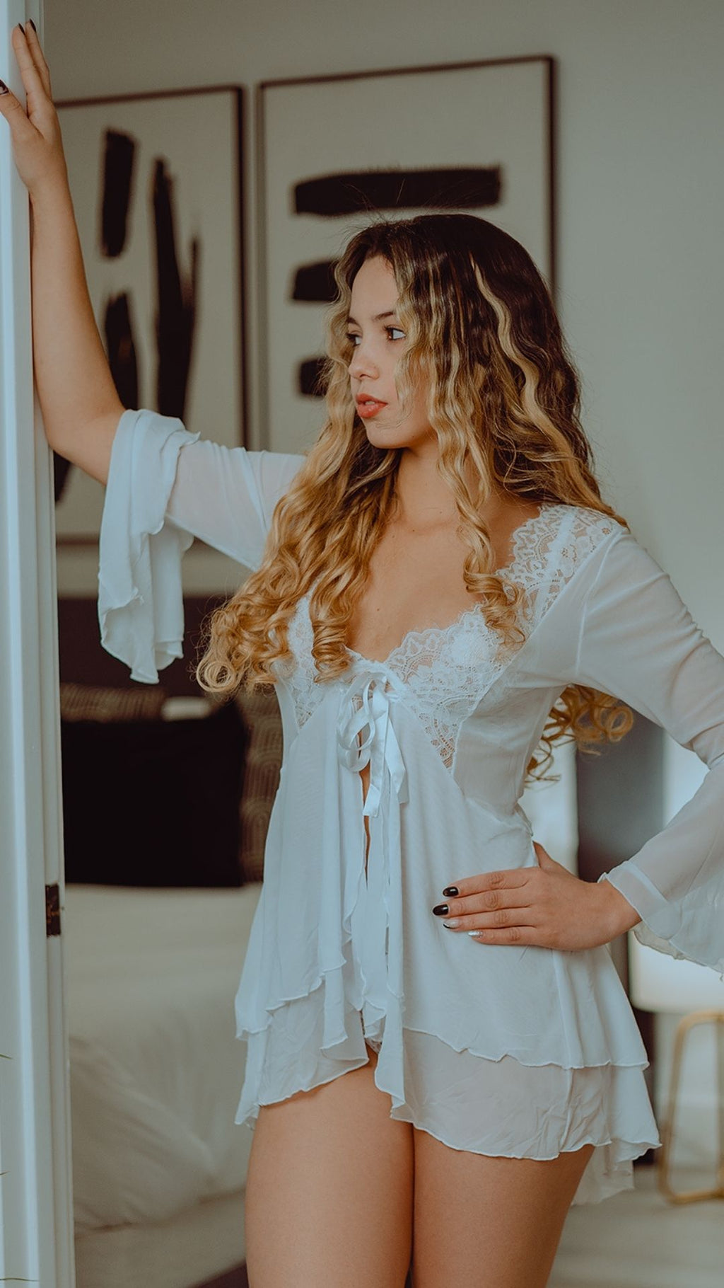 Nightgown & Robe Set