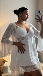 Nightgown & Robe Set