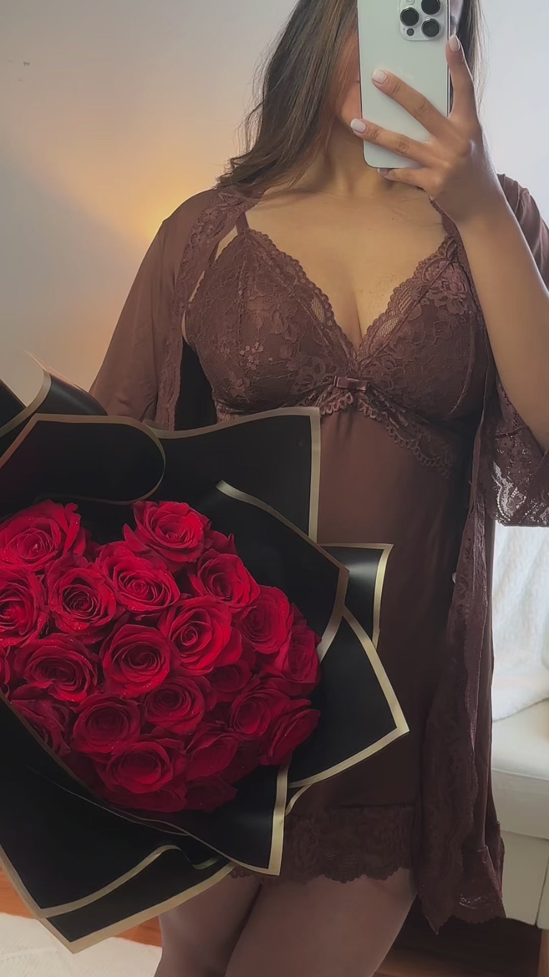 Nightgown & Robe Set